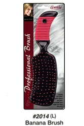Annie banana brush L #2014 (Half Dz-6pcs)