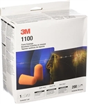 3M 1100 Foam Uncorded Earplugs NRR29 - 1 Box