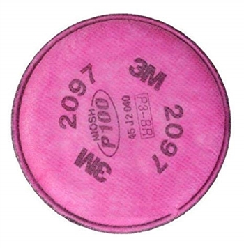 3M 2097 Respirator Filter - 2 Per Pack
