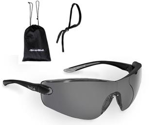 Bolle Cobra #40038 With Smoke Gray Anti-Fog Lens