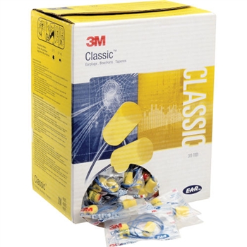 3M EAR 311-1101 Classic Corded Ear Plugs - 1 Box