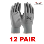 PIP 33-G125 G-Tek NPG Nylon Polyurethane Coated Grip Work Gloves (12 PAIR)