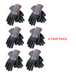 PIP 34-845 MaxiFlex Dotted Palms Micro-Foam Gloves - Sizes SM-XLG - 6 Pair PackPIP 34-845 MaxiFlex Dotted Palms Micro-Foam Gloves - Sizes SM-XLG - 3 Pair Pack