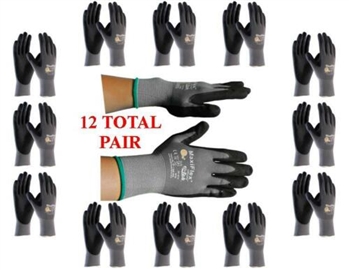 G-Tek MaxiFlex 34-874 PIP Seamless Knit Nylon Gloves - 12 Pairs