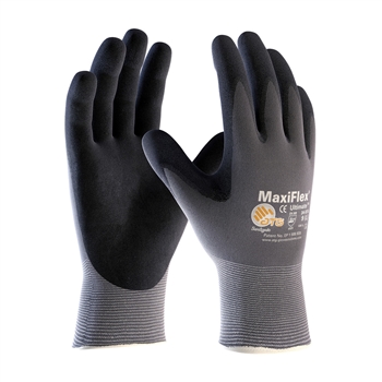 G-Tek MaxiFlex 34-874 PIP Seamless Knit Nylon Gloves - (3 Pairs) - Choose Size!