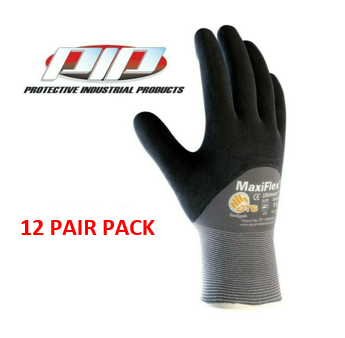 PIP 34-875 MaxiFlex Ultimate Nitrile Micro-Foam Coated Gloves - 12 Pair Pack