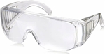 Radians 360-C Chief OTG Z87+ Clear Frame, Clear Lens Safety Glasses