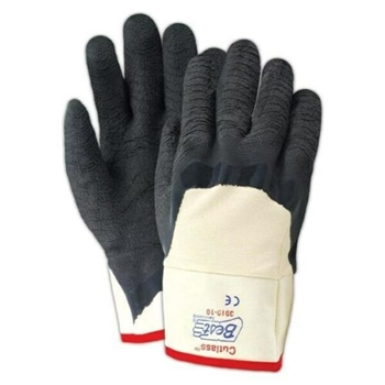Showa 3910-10 Cut Resistant Nitrile Coated Gloves (Size: Large)