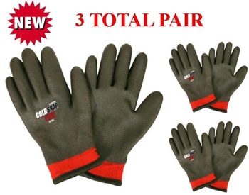 Cordova 3915 Cold Snap XTREME Winter Work Glove Lined - 3 Pair