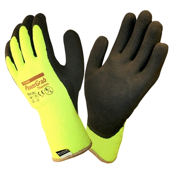 TOWA 41-1400 PowerGrab Lime Thermo Lined Winter Work Glove