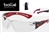 Bolle Safety Rush+ 41080 Red Black Frame With Clear Anti Fog Lens & Carry Case