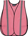 61728 Pink Traffic Walking / Jogging Vest - One Size Fits All