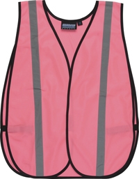 61728 Pink Traffic Walking / Jogging Vest - One Size Fits All