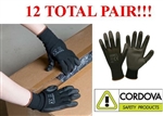 Cordova 6896C PU Ultimate Work Glove Polyurethane Palm Coating, 12 Pairs, S-2XL