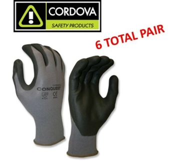 Cordova 6905 Ultimate Maxi Micro Foam Nitrile Coated Flexible Gloves - 6 Pair