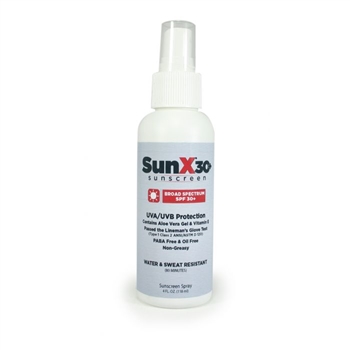 CoreTex 71670 Sun X 30+ Sun Screen Spray, SPF 30 - 4 oz Bottle