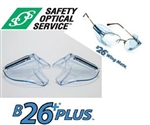 B-26+ Universal ANSI Side Shields For RX Glasses For Smaller Frames