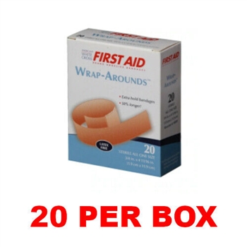 American White Cross CUR01101 Offset ExtraLong Latex-Free Bandaids (20 Bandages)