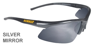 DPG51-6D DeWalt Radius Safety Glasses With Silver Mirror Lens