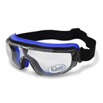 Radians LPG1-13D LPX IQuity Foam Padded Goggles - Black Frame - Clear Anti Fog Lens