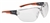 Bolle NESSPPSI Ness Plus Safety Glasses Sunglasses ANSI Z87+ - Clear Lens