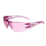 Radians OP6767ID Optima Safety Glasses - Pink Temples - Pink Lens