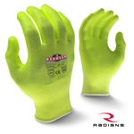 Radians RWG-531 Radwear Cut Level Hi-Vis Grip Work Glove (Sizes: Small-2XL)