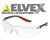 Elvex SG-14C Xenon Safety Glasses, Clear Lens Safety Glasses