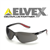 Elvex SG-14G Black Temples, Grey Lens Xenon Safety Glasses