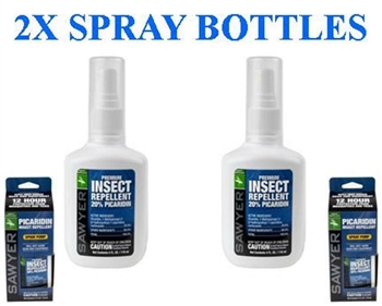 SAWYER SP544 Picaridin Insect Repellent 4oz Spray Mosquitos - 2 Pack