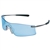 MCR Crews Rubicon T4113AF Blue Anti-Fog Lens Metal Frame Rubber Nosepiece Z87+ Safety Glasses