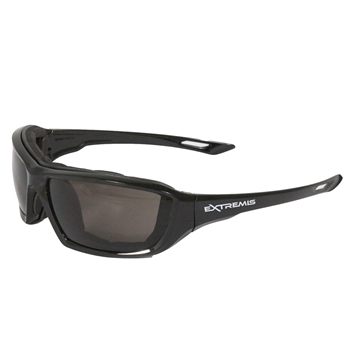 Radians Extremis XT1-21  Safety Glasses - Smoke Foam Lined Frame - Smoke Anti-Fog Lens