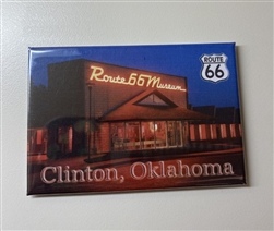 Rt 66 Museum  Magnet