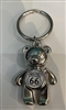 Rt 66 Teddy Bear Keychain