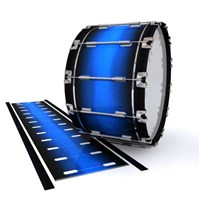 Dynasty 1st Generation Bass Drum Slip - Azure Stain Fade (Blue)