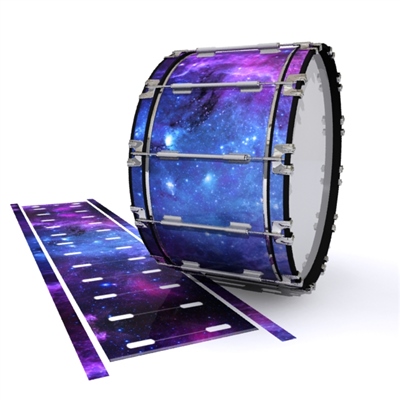 Dynasty 1st Generation Bass Drum Slip - Colorful Galaxy (Themed)