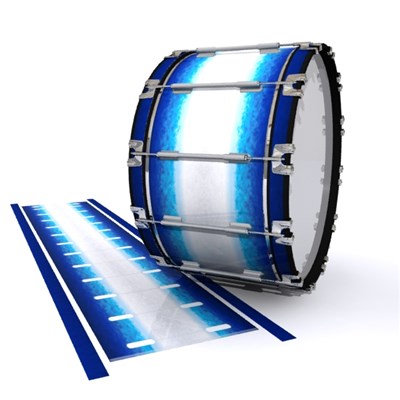 Dynasty 1st Generation Bass Drum Slip - Glacier Blue (Blue)