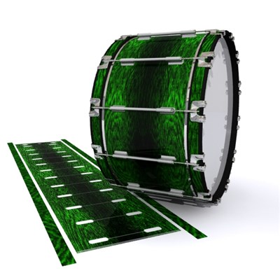 Dynasty 1st Generation Bass Drum Slip - Mantis Green Rosewood (Green)