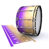 Dynasty 1st Generation Bass Drum Slip - Maple Woodgrain Purple Fade (Purple)