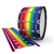 Dynasty 1st Generation Bass Drum Slip - Rainbow Stripes (Themed)