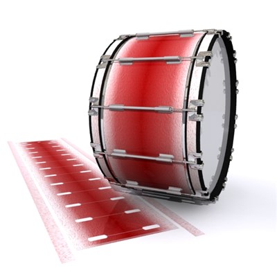 Dynasty 1st Generation Bass Drum Slip - Red Blizzard (Red)