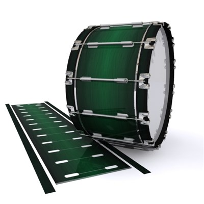 Dynasty 1st Generation Bass Drum Slip - Sea Slate Maple (Green)