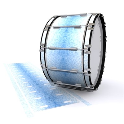 Dynasty 1st Generation Bass Drum Slip - Stay Frosty (Blue)