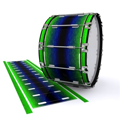 Dynasty 1st Generation Bass Drum Slip - Summer Night (Blue) (Green)