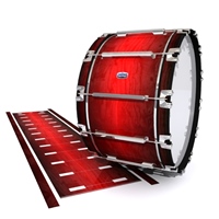 Dynasty Custom Elite Bass Drum Slip - Active Red (Red)