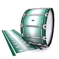 Dynasty Custom Elite Bass Drum Slip - Alpine Fade (Green)