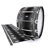 Dynasty Custom Elite Bass Drum Slip - Ashy Grey Rosewood (Neutral)