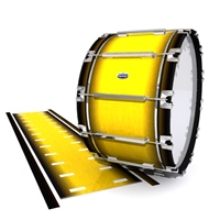 Dynasty Custom Elite Bass Drum Slip - Aureolin Fade (Yellow)