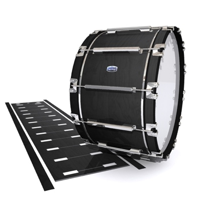 Dynasty Custom Elite Bass Drum Slip - Dark Grey Stain (Neutral)