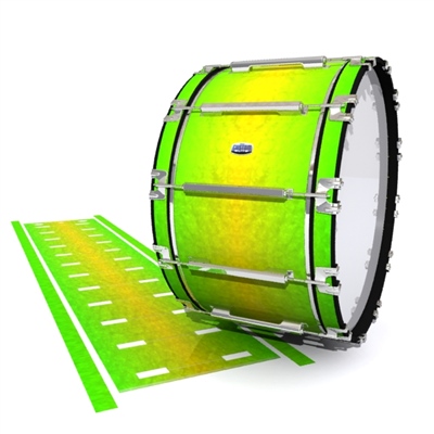 Dynasty Custom Elite Bass Drum Slip - Cool Lemon Lime (Green)